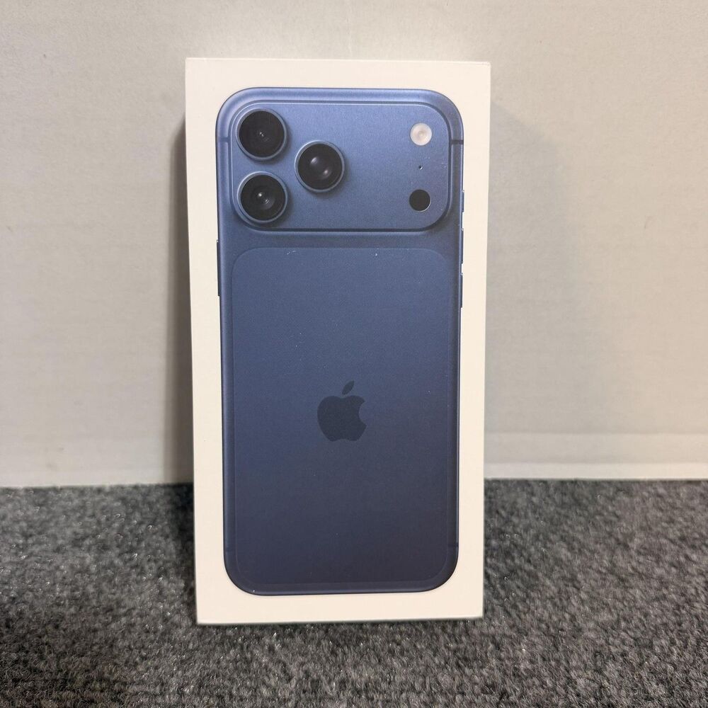 Apple IPhone 17 Pro Max Box White Empty OEM Original Retail Packaging Only